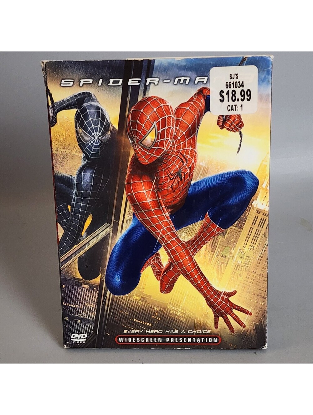 Spider-Man 3 DVD Widescreen Edition Tobey Maguire Kirsten Dunst Sam Raimi PG-13
